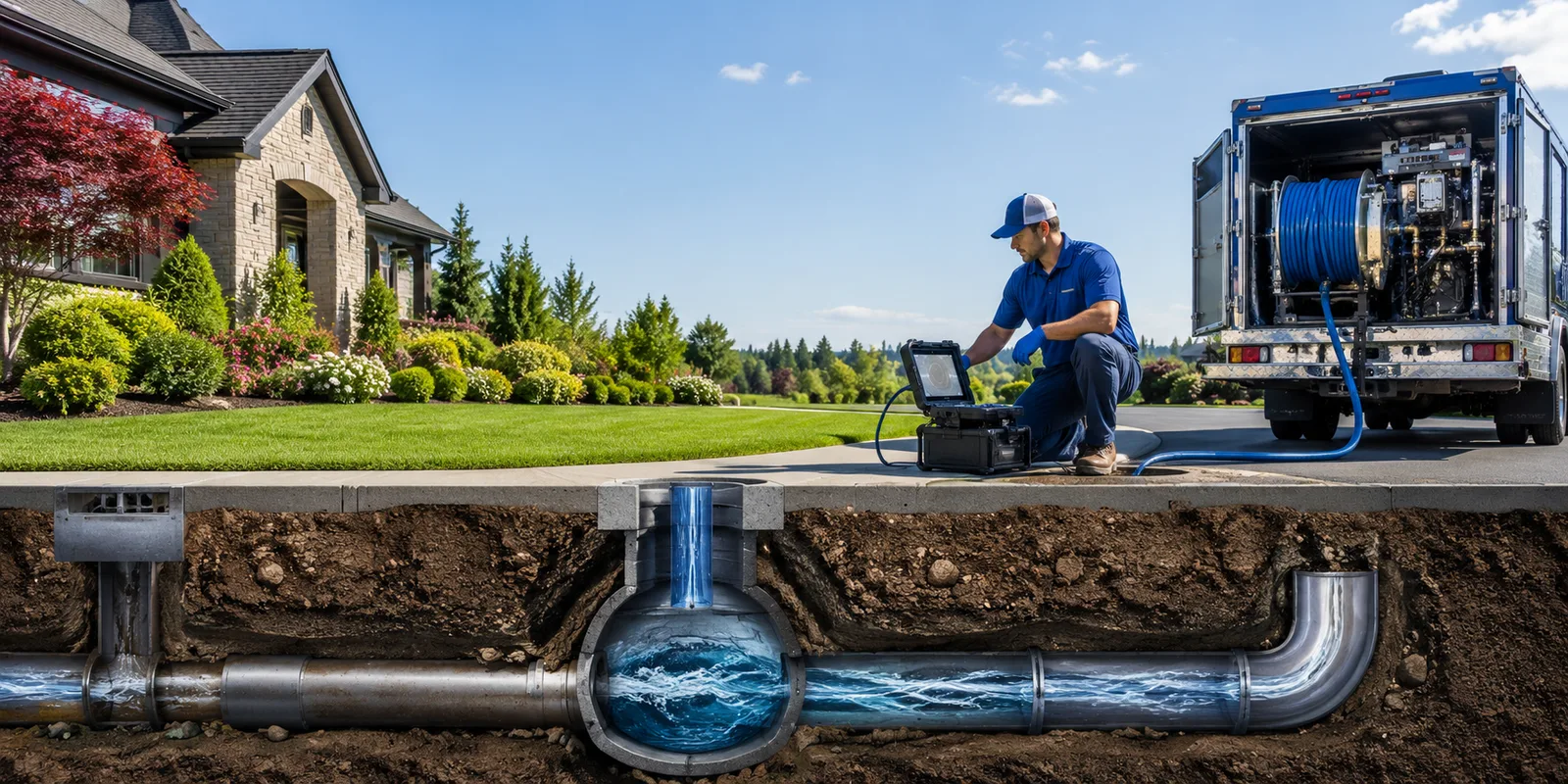 Drainage restoration information for Rhome, TX